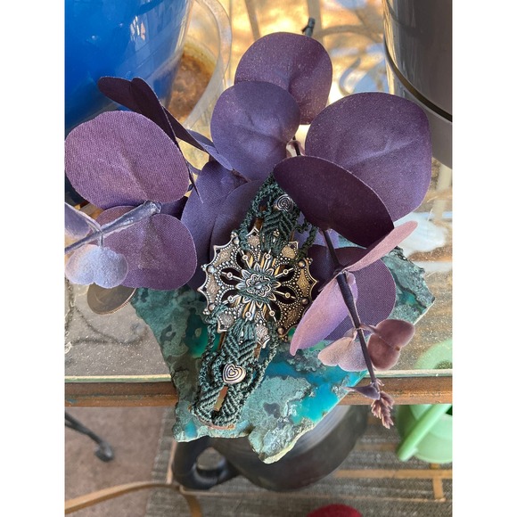 Boho Style Handmade Hair Barette - Picture 6 of 11